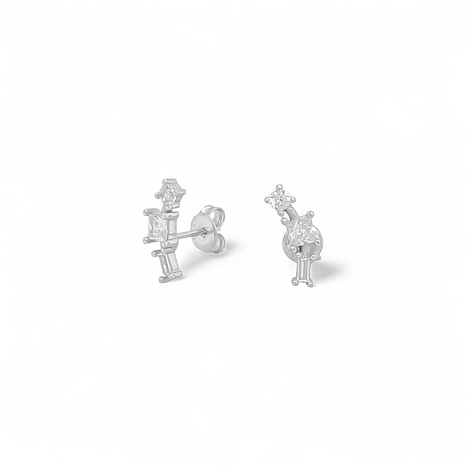 Earring class | 18k gold plated Sterling silver 925 | Italian craftmanship