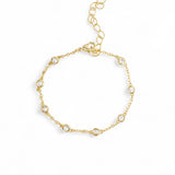 Bracelets points | 18k gold plated | Italian craftmanship