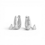 Glory Hoop earring | 18K Gold plated | Italian craftmanship