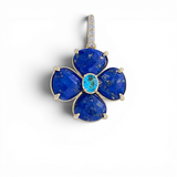 Sonya Flower Pendant | 18K gold plated | Italian craftmanship