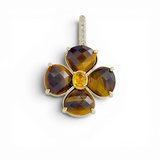 Sonya Flower Pendant | 18K gold plated | Italian craftmanship