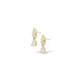 Dainty earring Decor | 18k gold plated | Italian craftmanship