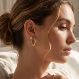 CZ Me Hoop – 925 Sterling Silver | HOOPS AND HUGGIES Collection