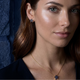 Earring Star | 18k gold plated Italian Sterling Silver