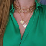 silver italy pendant