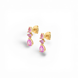 Dainty earring Decor | 18k gold plated | Italian craftmanship