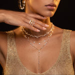 lariat crystals cascata diamond swarowsky hanging zirconia stones