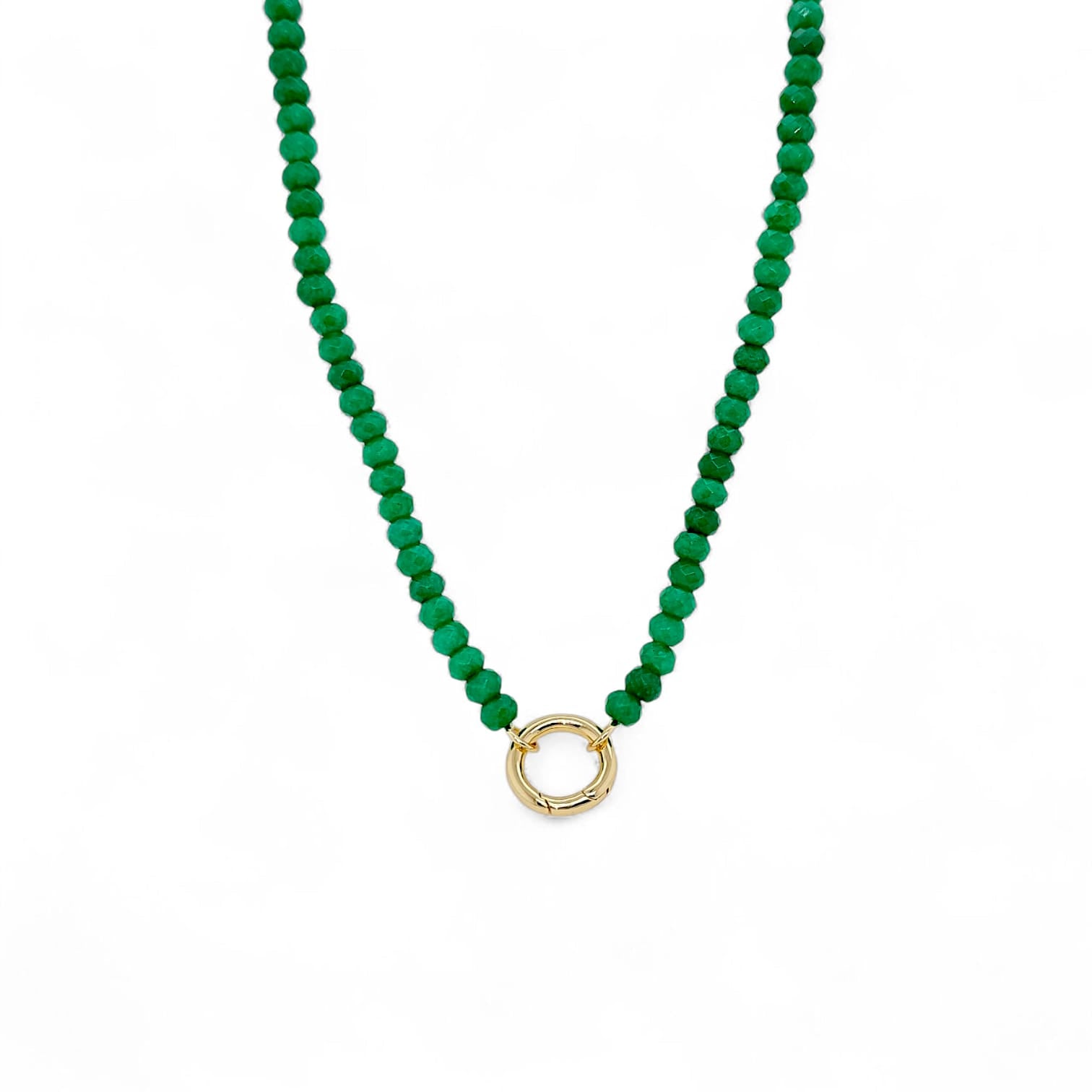 Pukka Necklace | 18k gold plated | Italian brass | Semi-precious stones