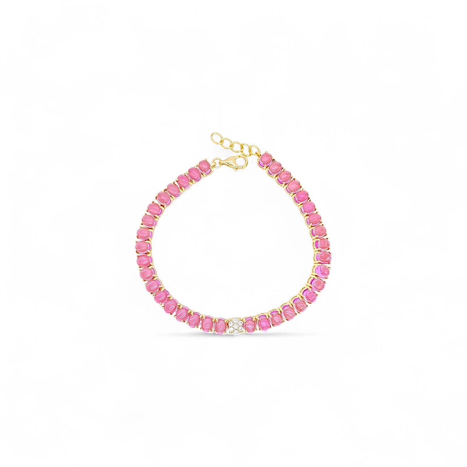 Bracelet Monaco | 18K Gold plated | Italian brass