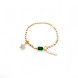 Bracelet Sky | 18k gold plated | Italian brass | cubic zirconia