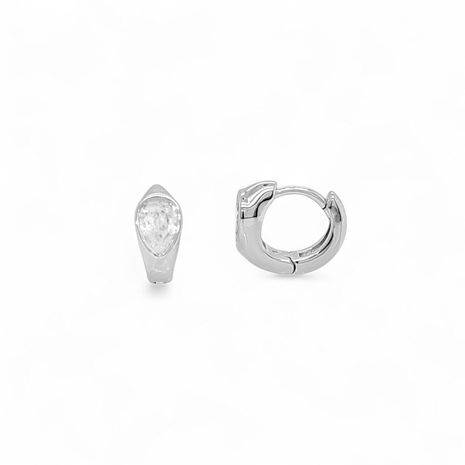 Earring Lotto | 18k plated gold | Italian brass | cubic zirconia