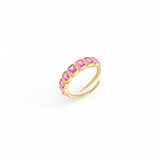 Brass Ring Trend | 18k gold plated | Italian Brass | Cubic zirconia