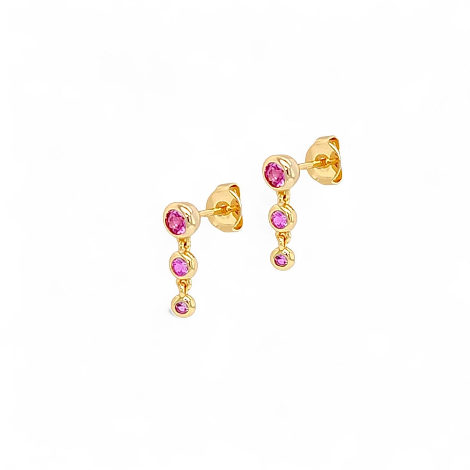 Earring Glam | 18k gold plated | Italian brass | Cubic zirconia