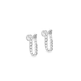 Earring Classic | 18k gold plated | Italian brass | Cubic zirconia