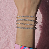 Bracelet princess tennis | 18k gold plated | Italian brass | Cubic zirconia