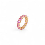 Ring Monaco | 18k gold plated | Italian brass | cubic zirconia
