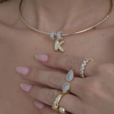 Charm Space Sky | 18k gold plated | Italian Brass | Cubic zirconia