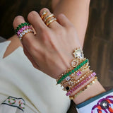 Bracelet Belle | 18k plated | Italian Brass