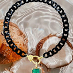 Chic Summer beach necklace in 18k gold plated brass — Silver Italy, view 14