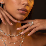 crystal drop ring