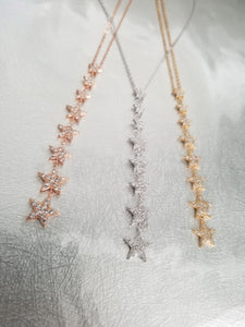 NECKLACE LARIAT STARSPAVE