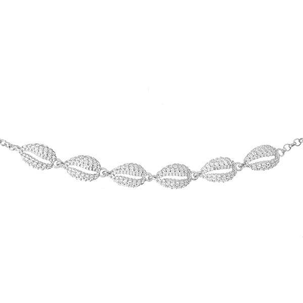 BRACELET SMALL SHELL CZ