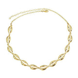 CHOCKER BIG SHELL PLAIN