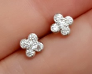 EARRING STUD MINIFLOWER