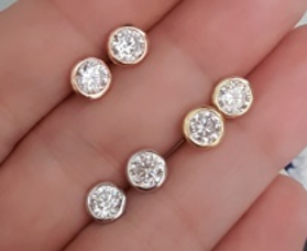 EARRING STUD BISELCZ