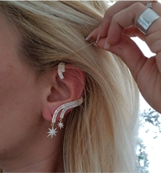 EARRING EAR-CUFF DRESSY