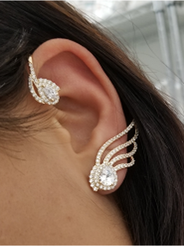 EARRING EAR-CUFF DRESSY 2