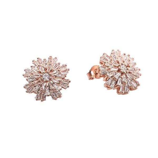 EARRING BAGUETTE SNOW