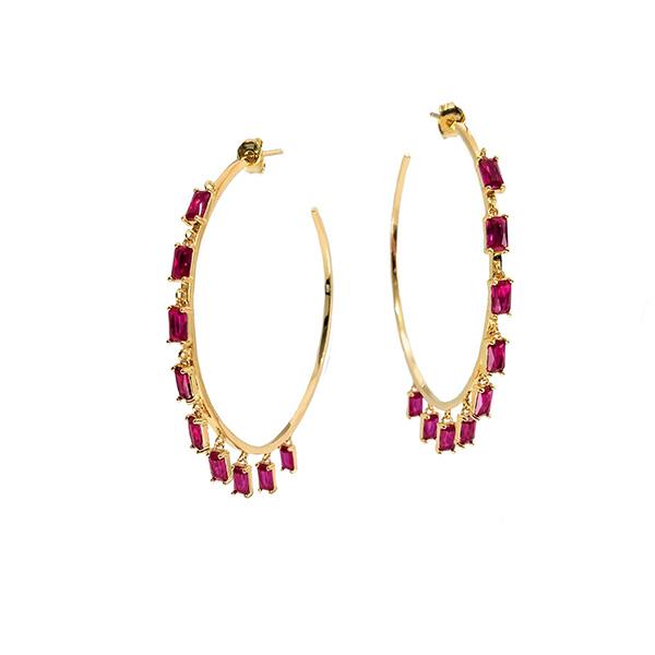 EARRING HOOP RADIANT