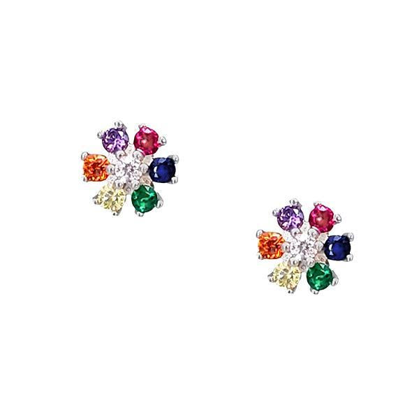 EARRING MINI COLOR FLOWER