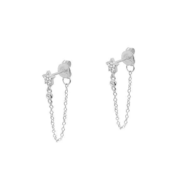 EARRING MINI HANGING STAR