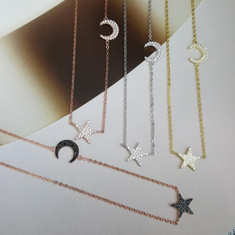 NECKLACE MOONSTAR