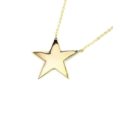 NECKLACE STAR PLAIN