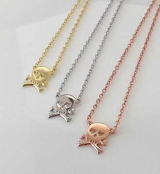 NECKL SKULL PLAIN