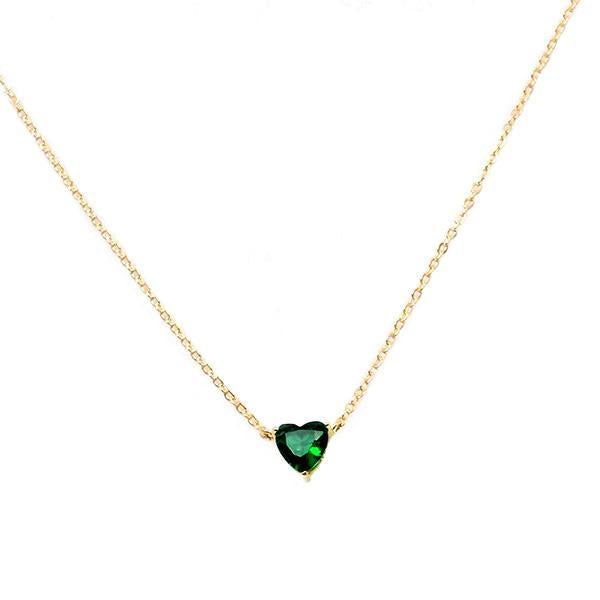NECKLACE HEART POINT