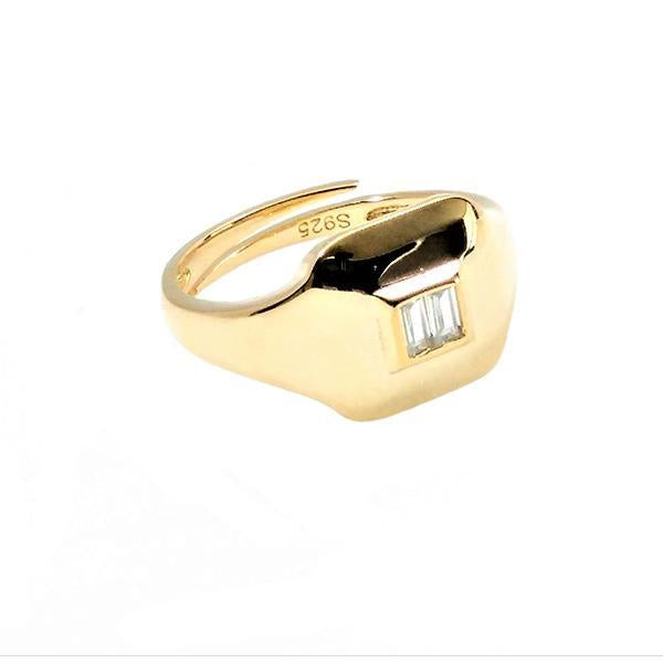 RING PINKY SQUARE