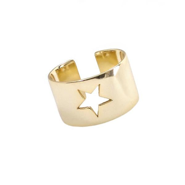 RING PINKY STAR. ADJUSTABLE