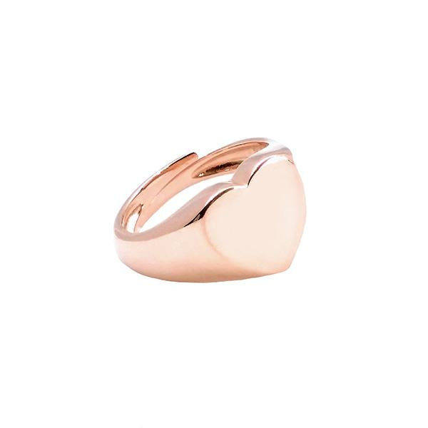 RING PLAIN HEART