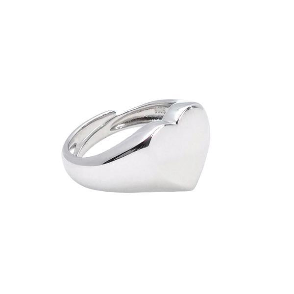 RING PLAIN HEART